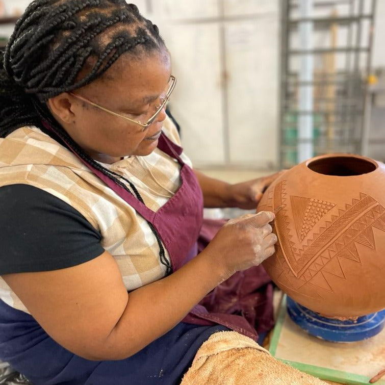 July 2023 | Jabulile Nala (She/Her) - Zulu Handbuilding Techniques